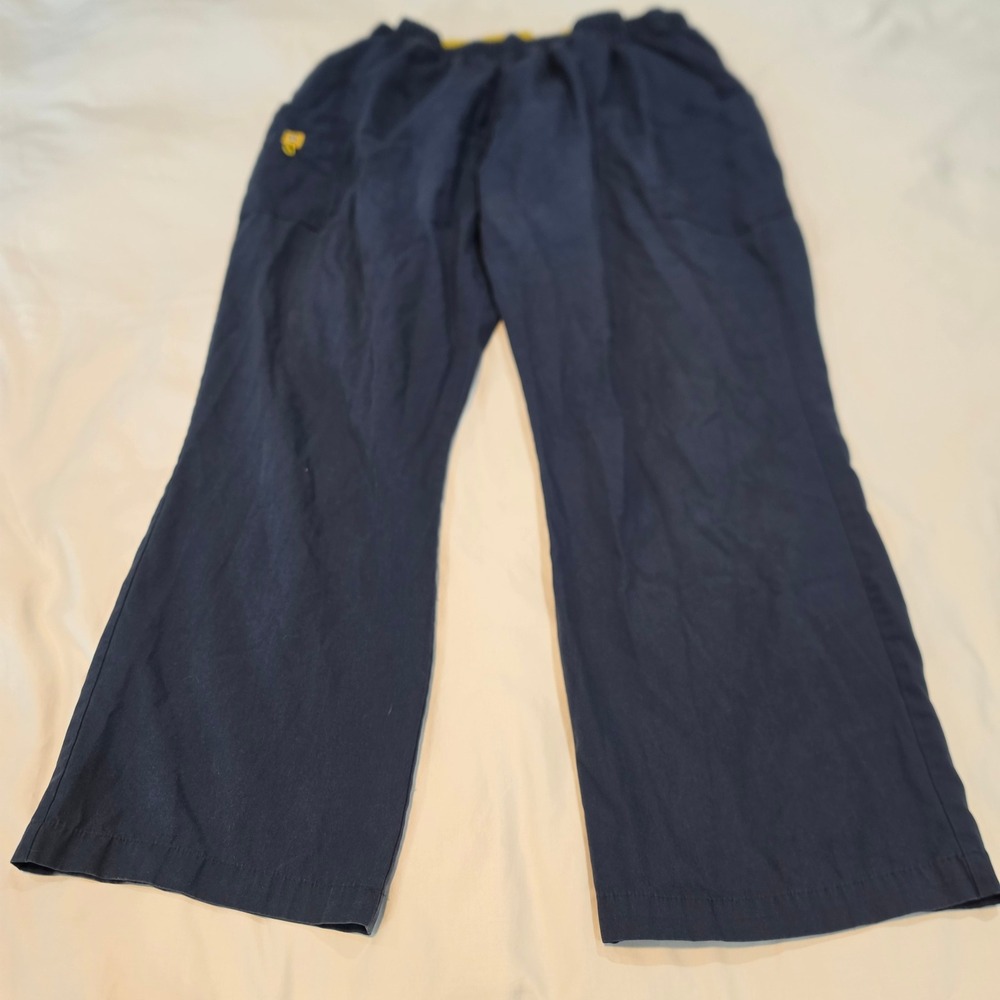 Spread Good Cheer Scrub Pants Mens 3XT Navy Blue Good Cargo Tall Medical 5016